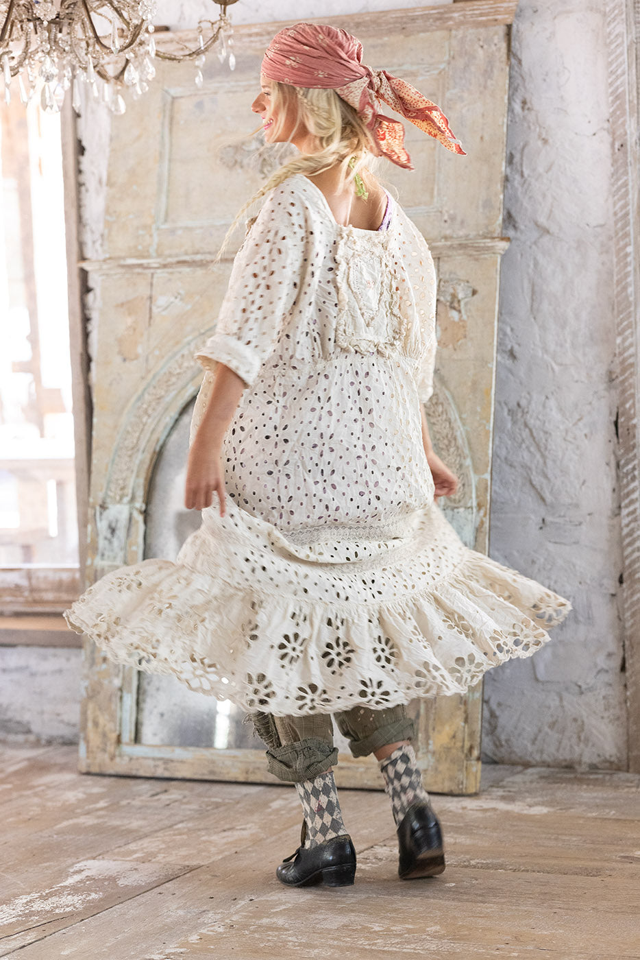 Vestido Eyelet Haru 