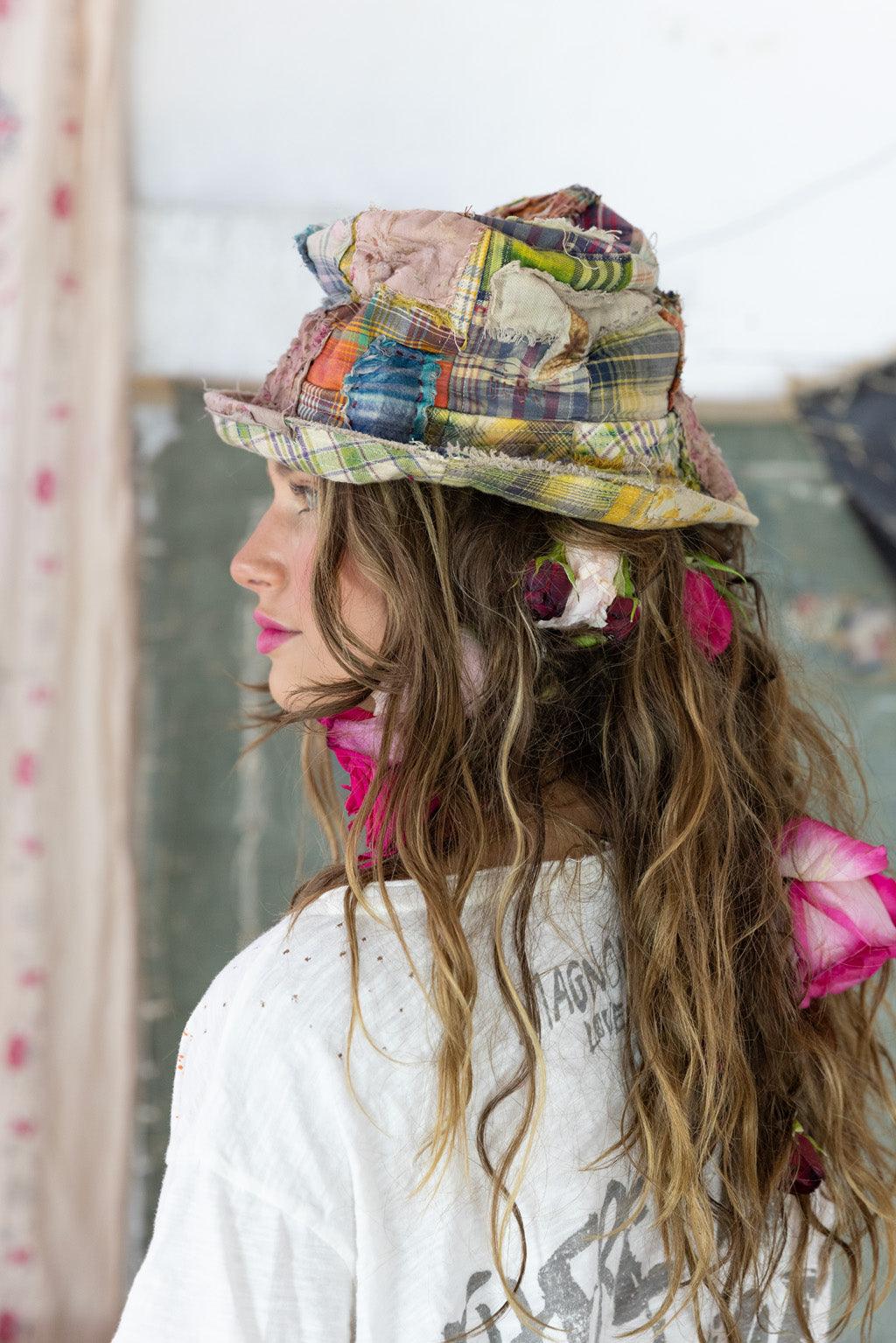 Patchwork Hunter Bucket Hat - Magnolia Pearl Clothing