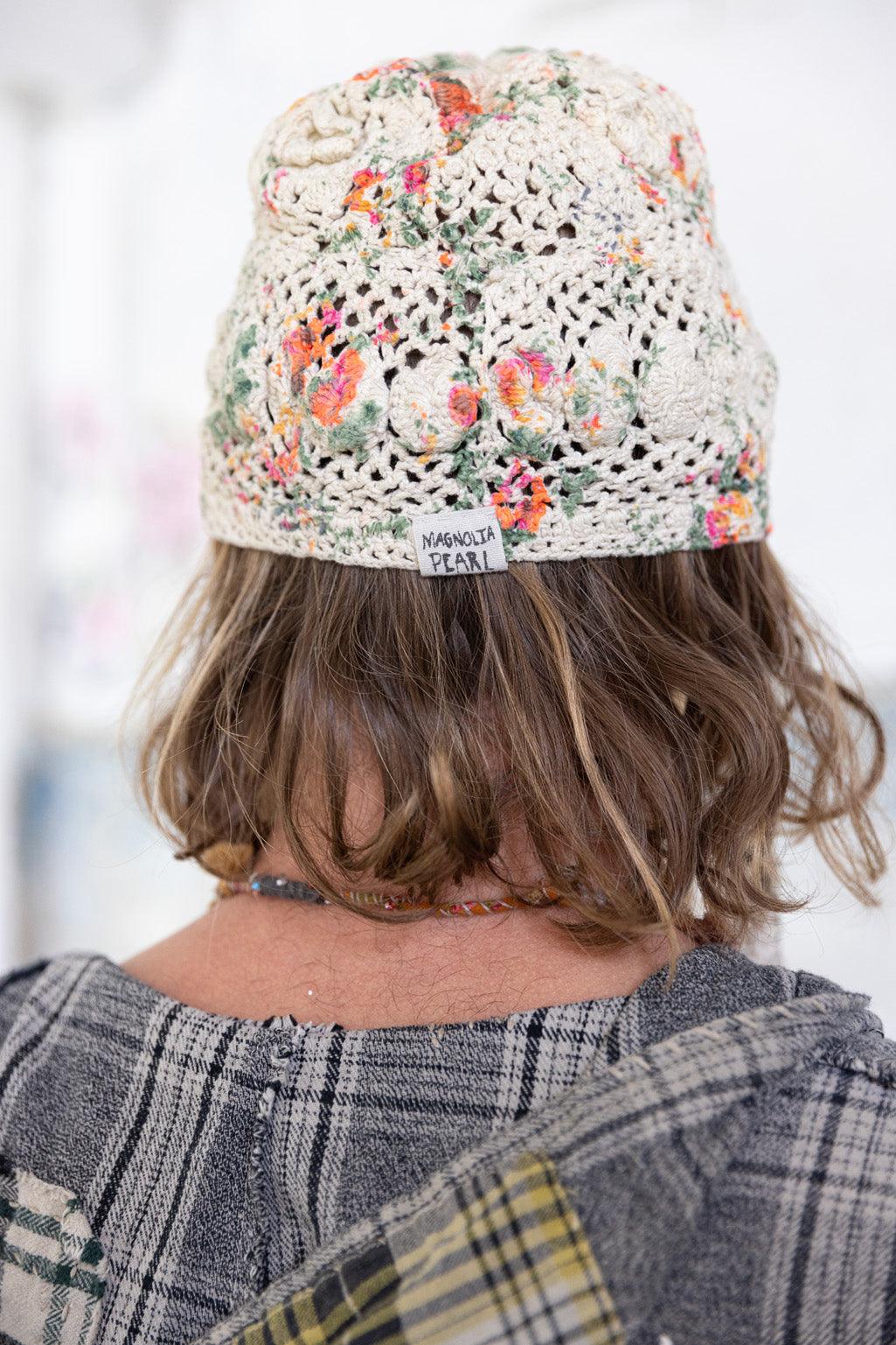 Floral Crochet Hanne Hat - Magnolia Pearl Clothing