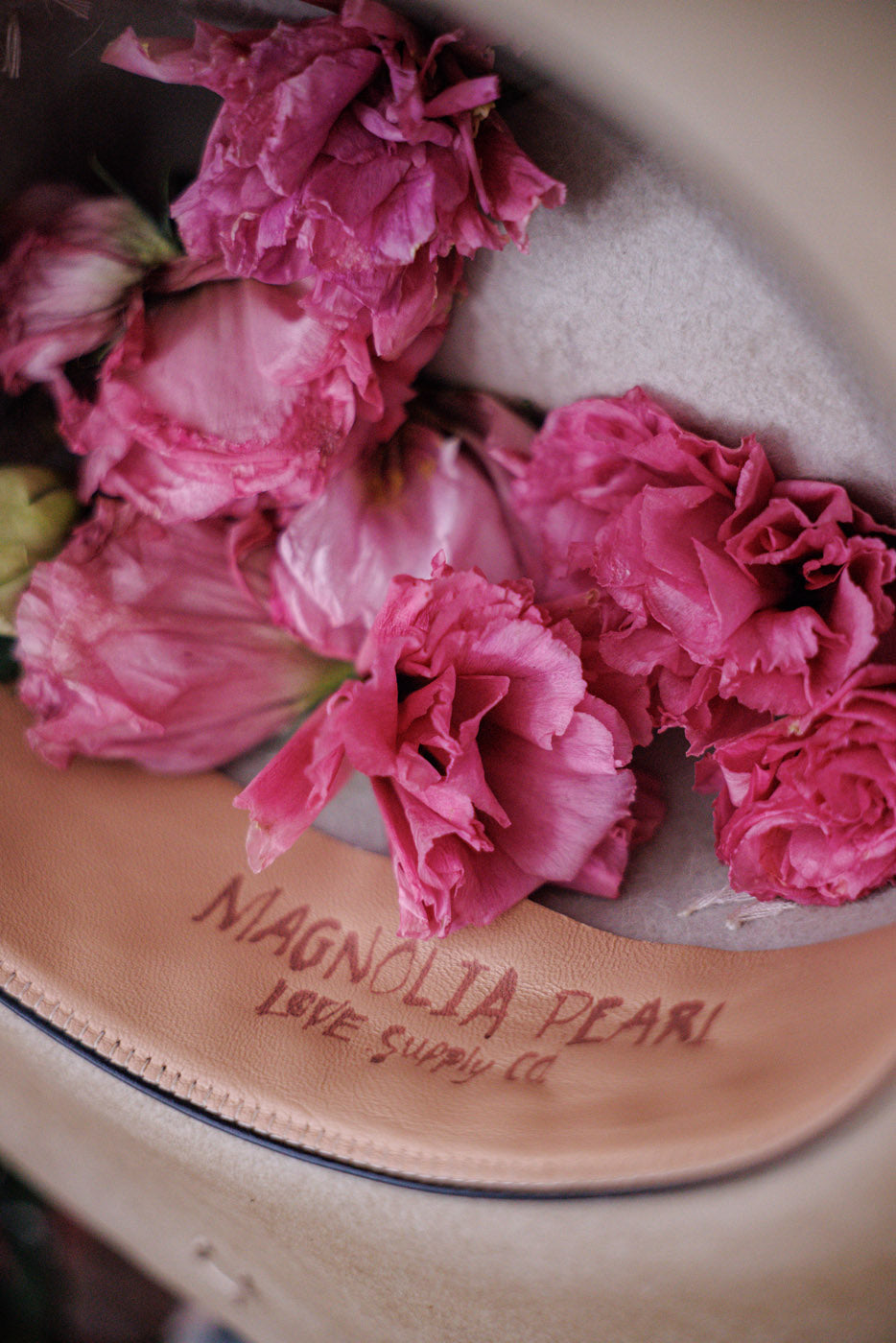 Hand-Embroidered Virgen de Guadalupe Crushed Fedora