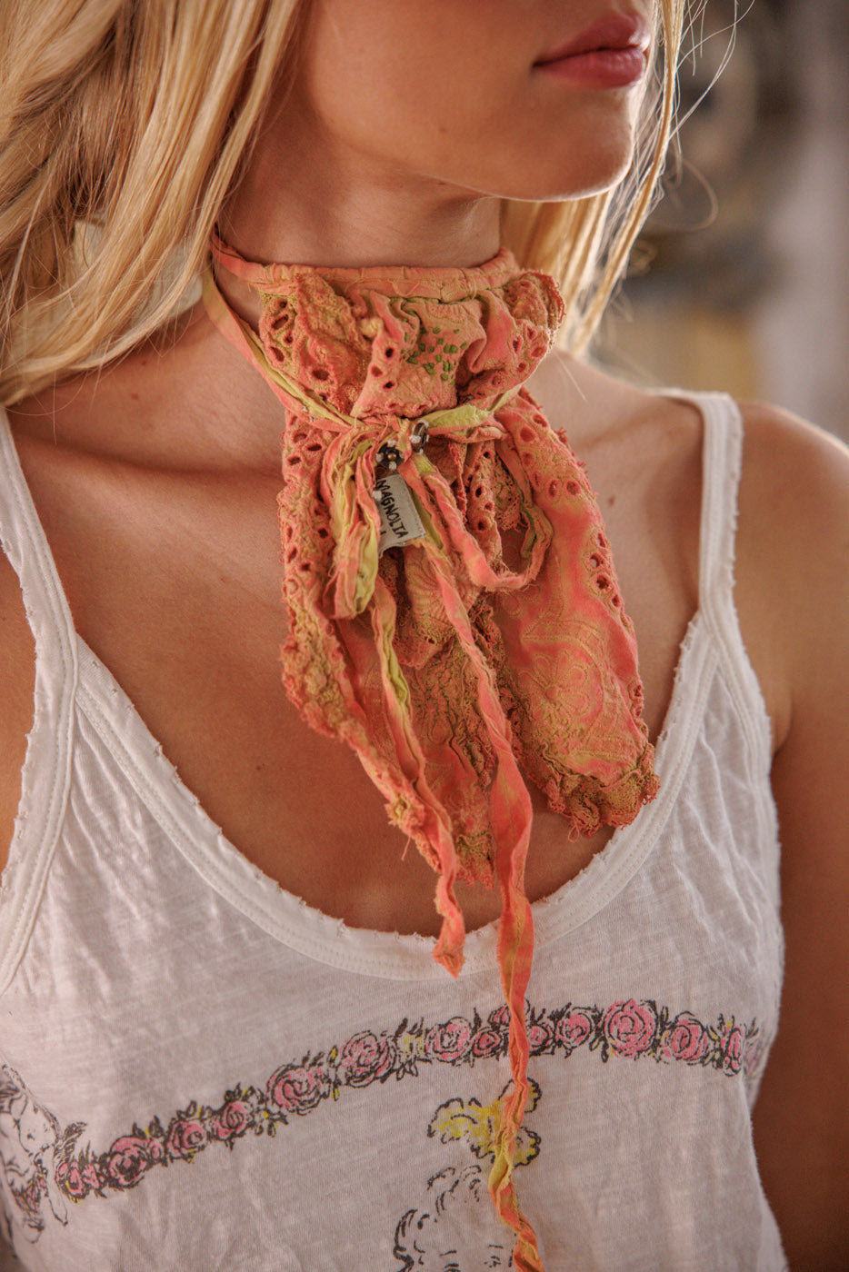 Jabot Fairen Ricamato 