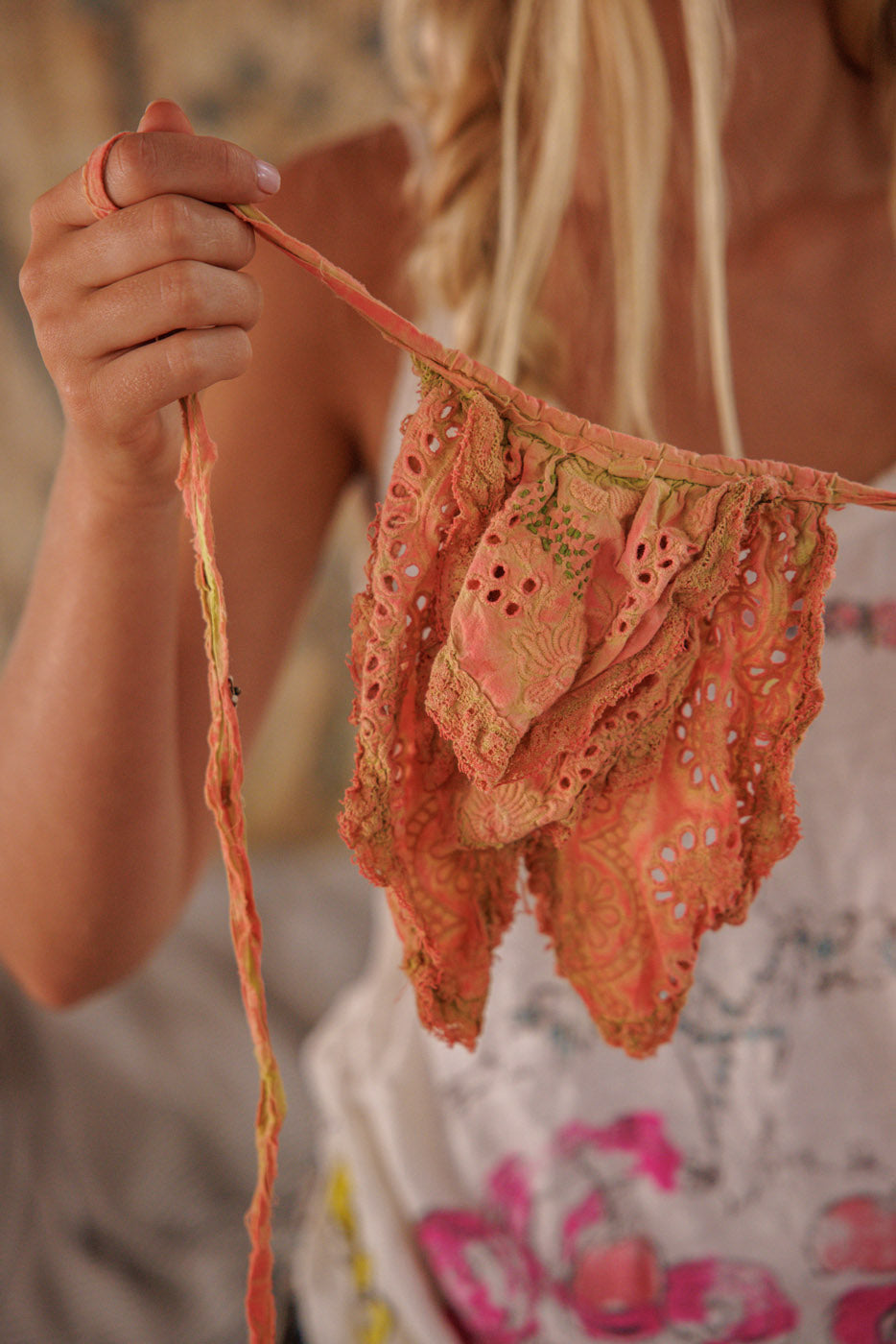 Jabot Fairen Ricamato 