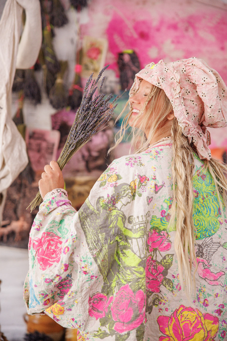 Quilted Daigo Kimono Magnolia Pearl Clothing