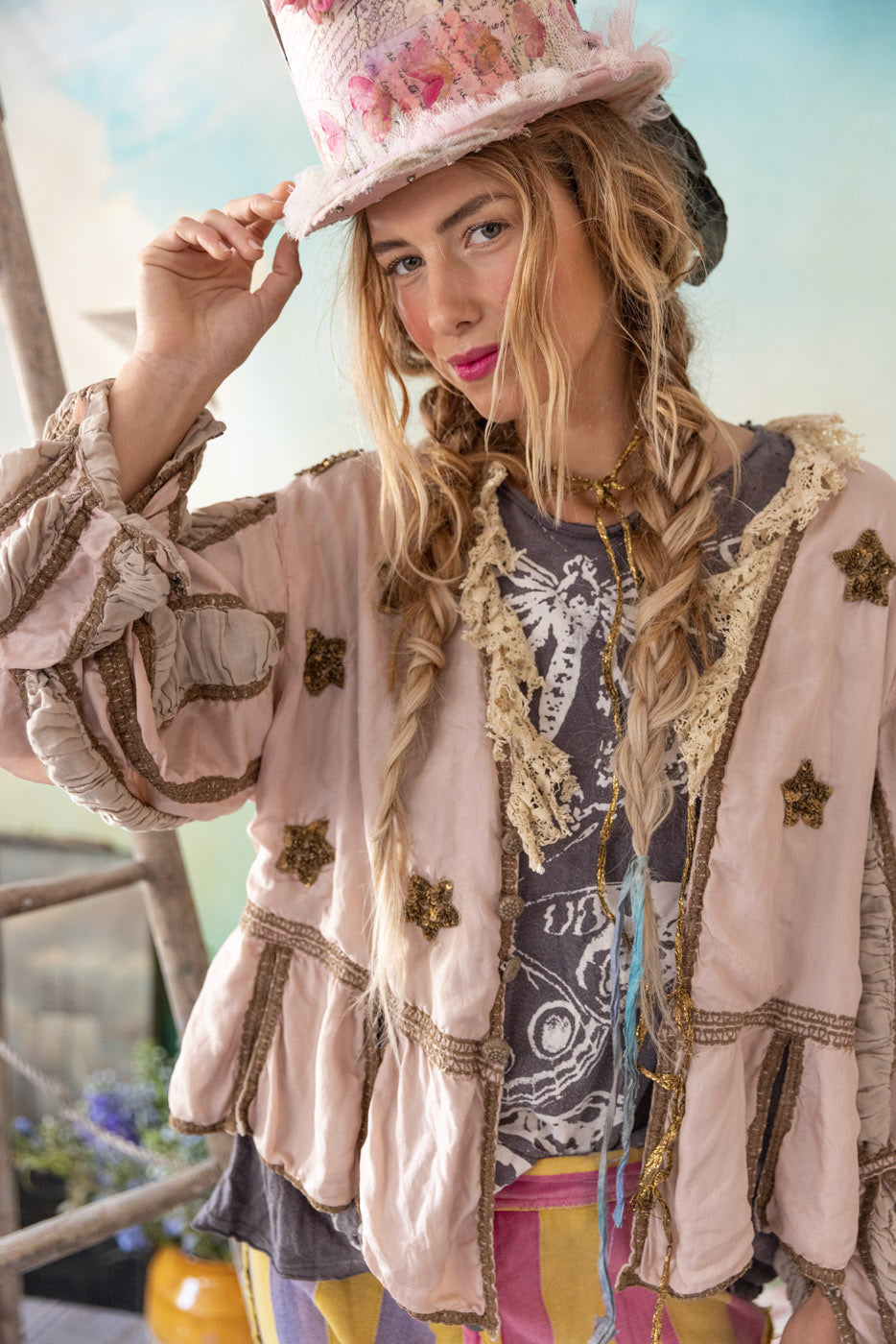 Cropped Monique Jacket – Magnolia Pearl Clothing