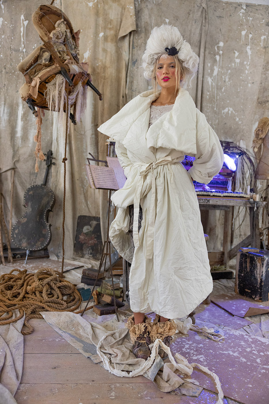 Telluride Duvet Coat Magnolia Pearl Clothing