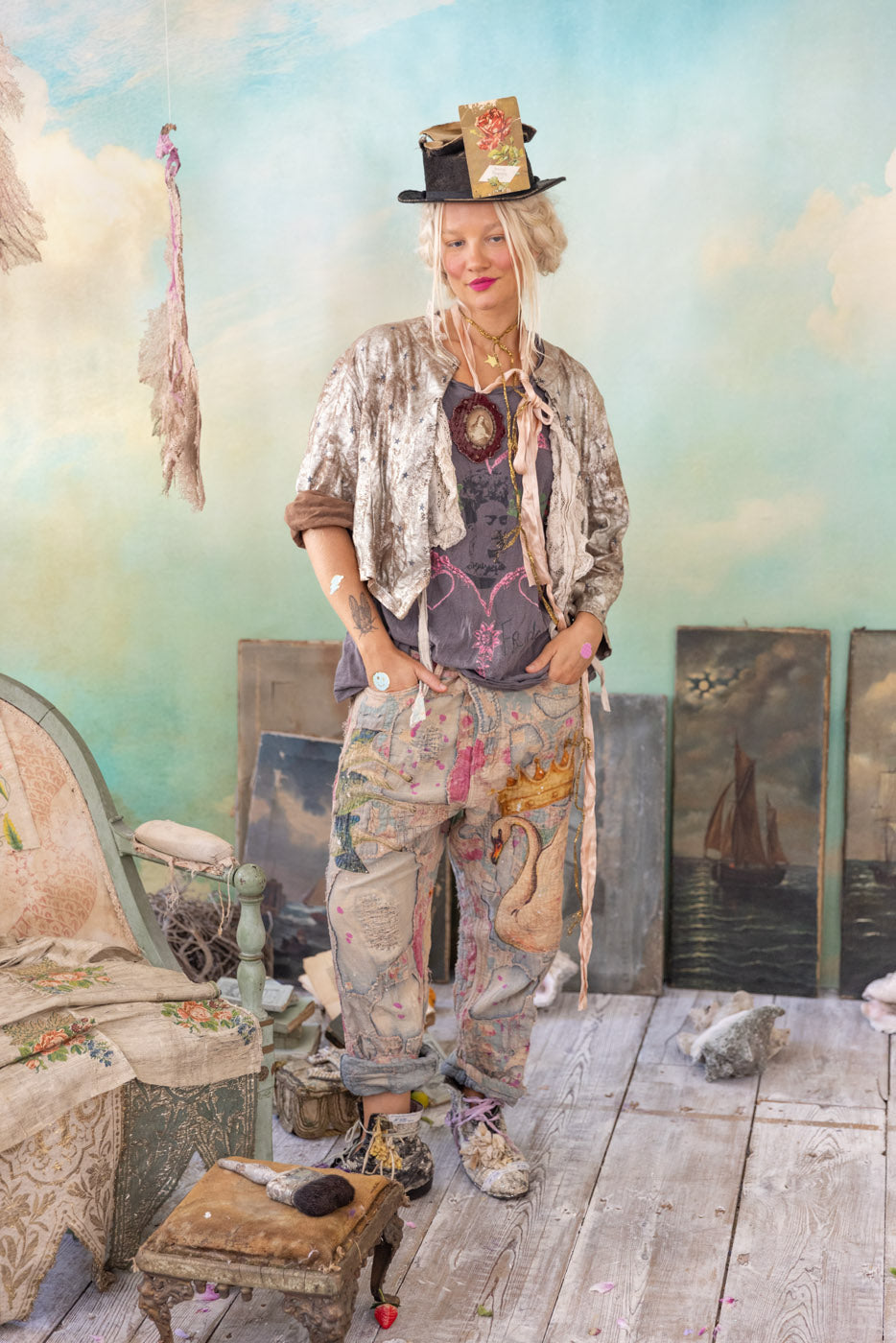 Leather Inna Jacket – Magnolia Pearl Clothing