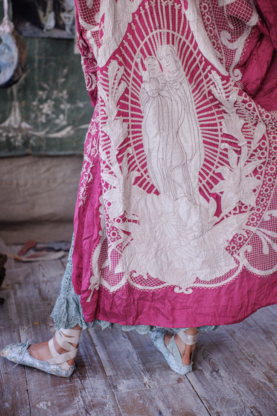 Appliqué Gezegende Kimono 