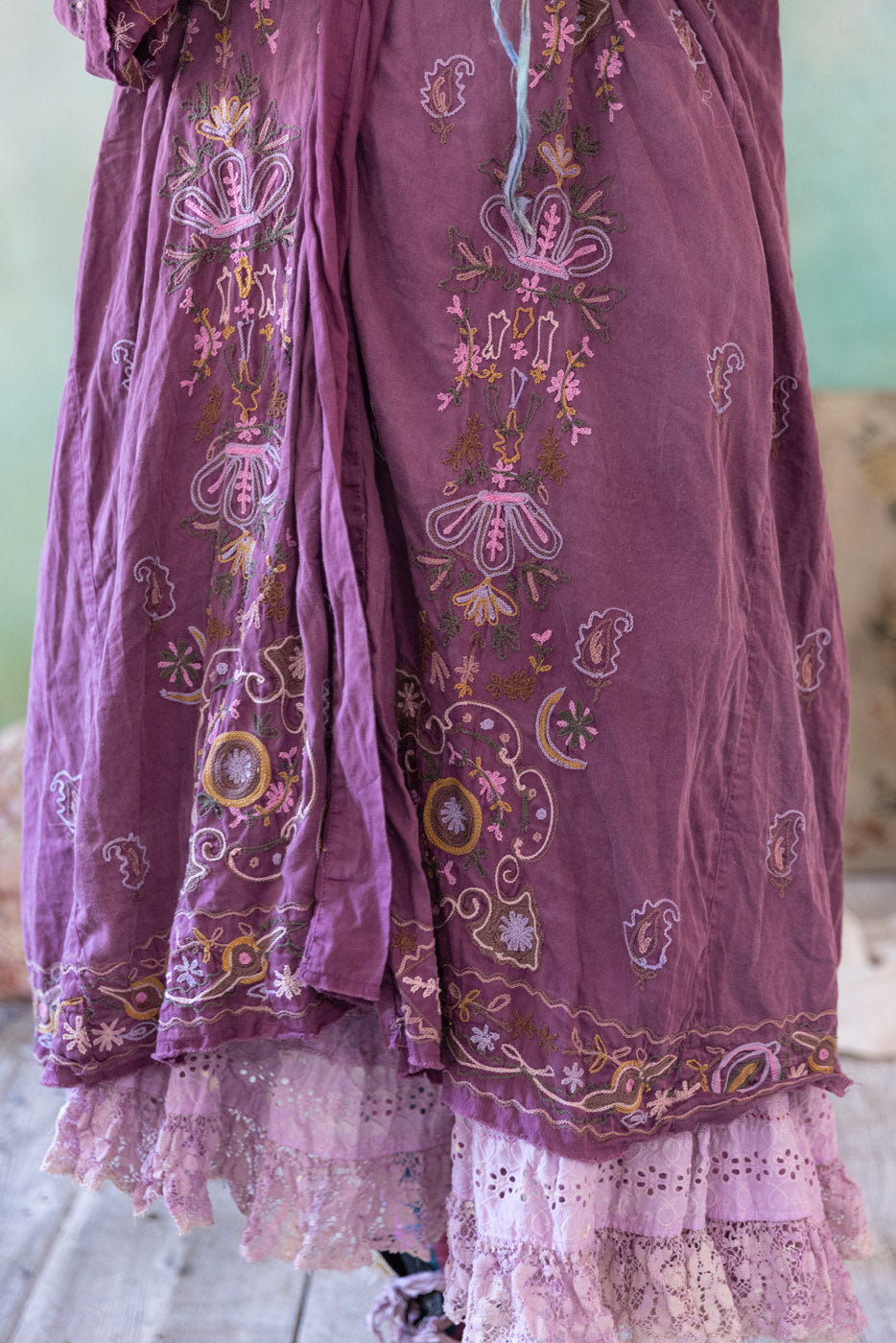 Embroidered Belinay Kimono – Magnolia Pearl Clothing