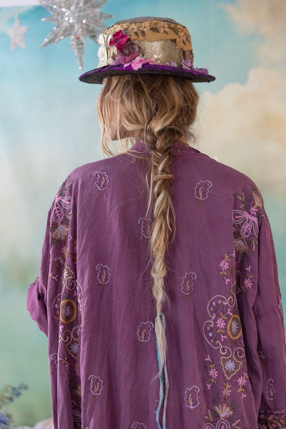 Embroidered Belinay Kimono – Magnolia Pearl Clothing