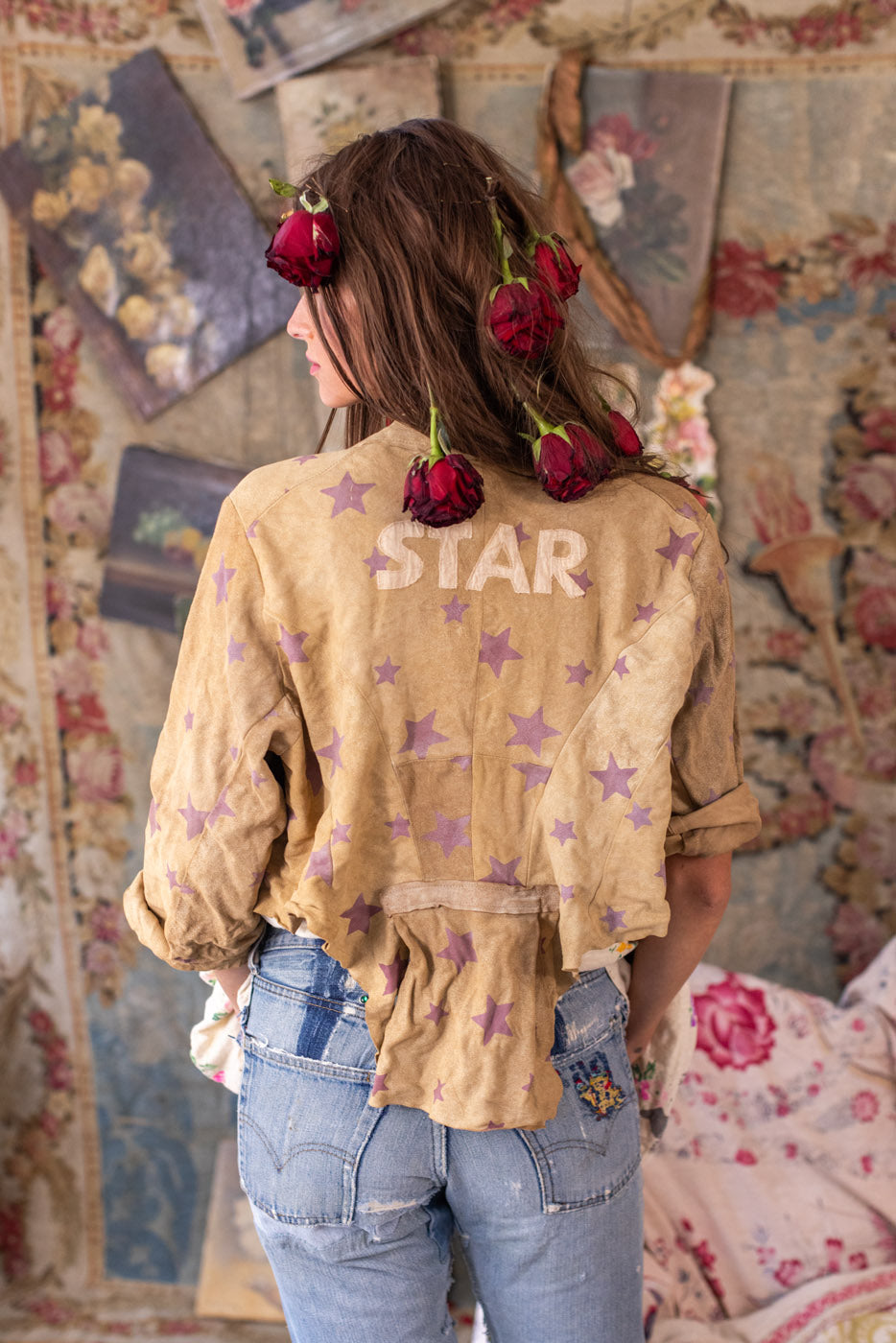 Leather Star Inna Jacket – Magnolia Pearl Clothing
