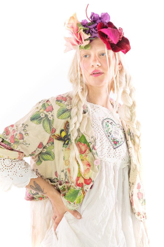 ジャケット・アウター ORGUE Melton pearl jacket coat /Beige Printed Cropped Kelley Coat – Magnolia Pearl Clothing