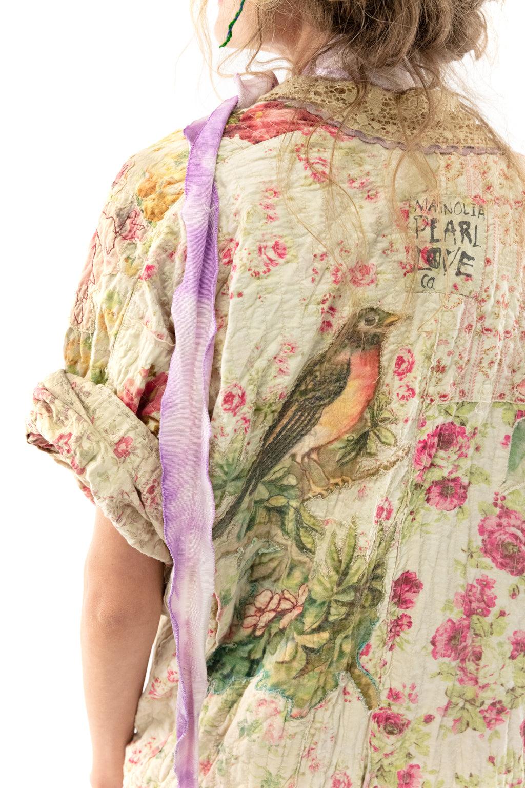 Floral Patchwork Vijji Kimono - Magnolia Pearl Clothing