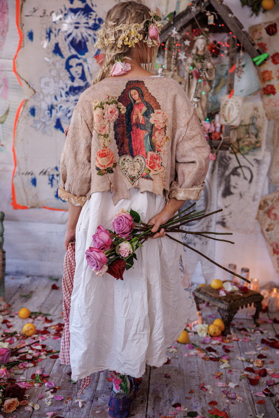 Skórzana kurtka Leni Cropped 