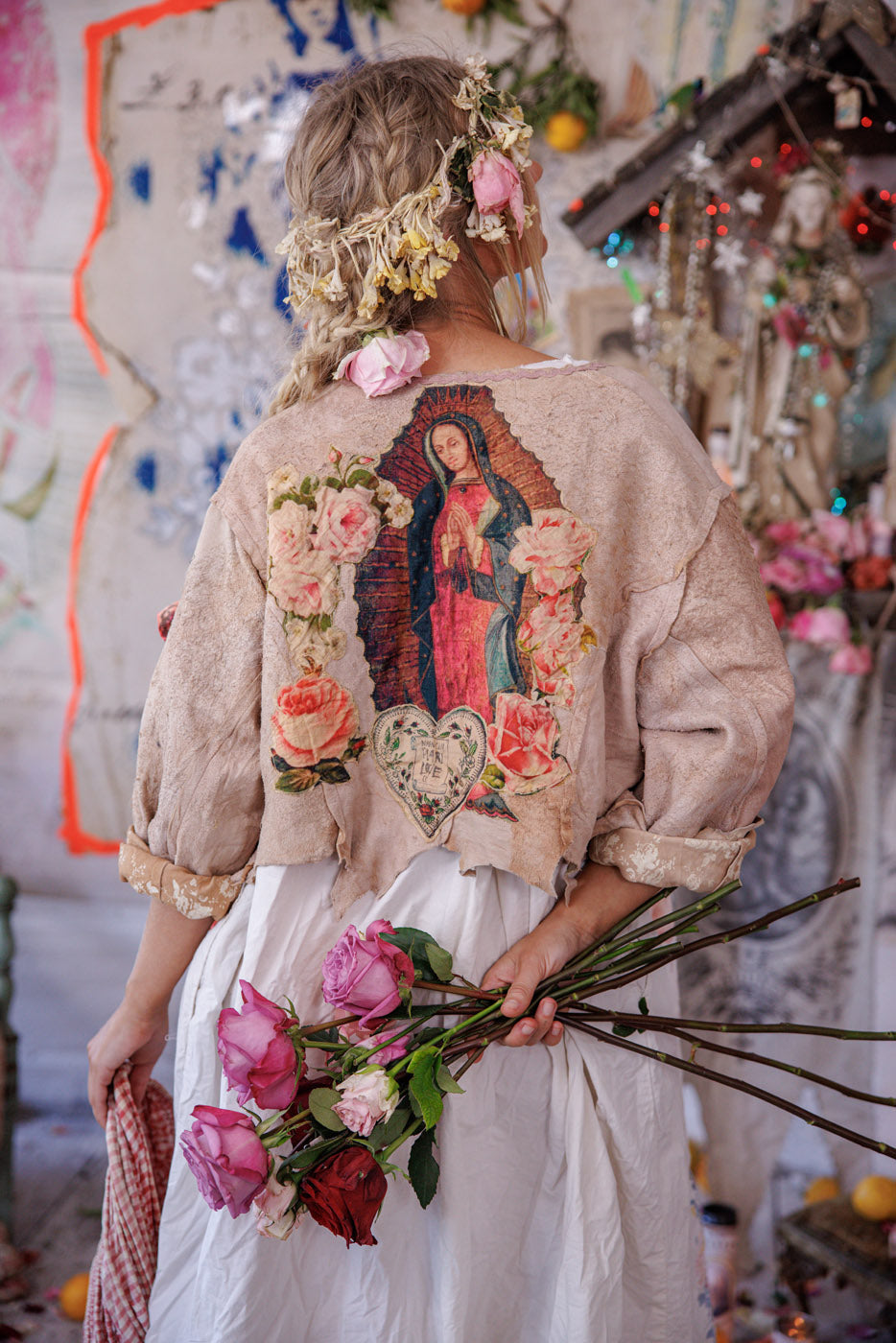 Skórzana kurtka Leni Cropped 