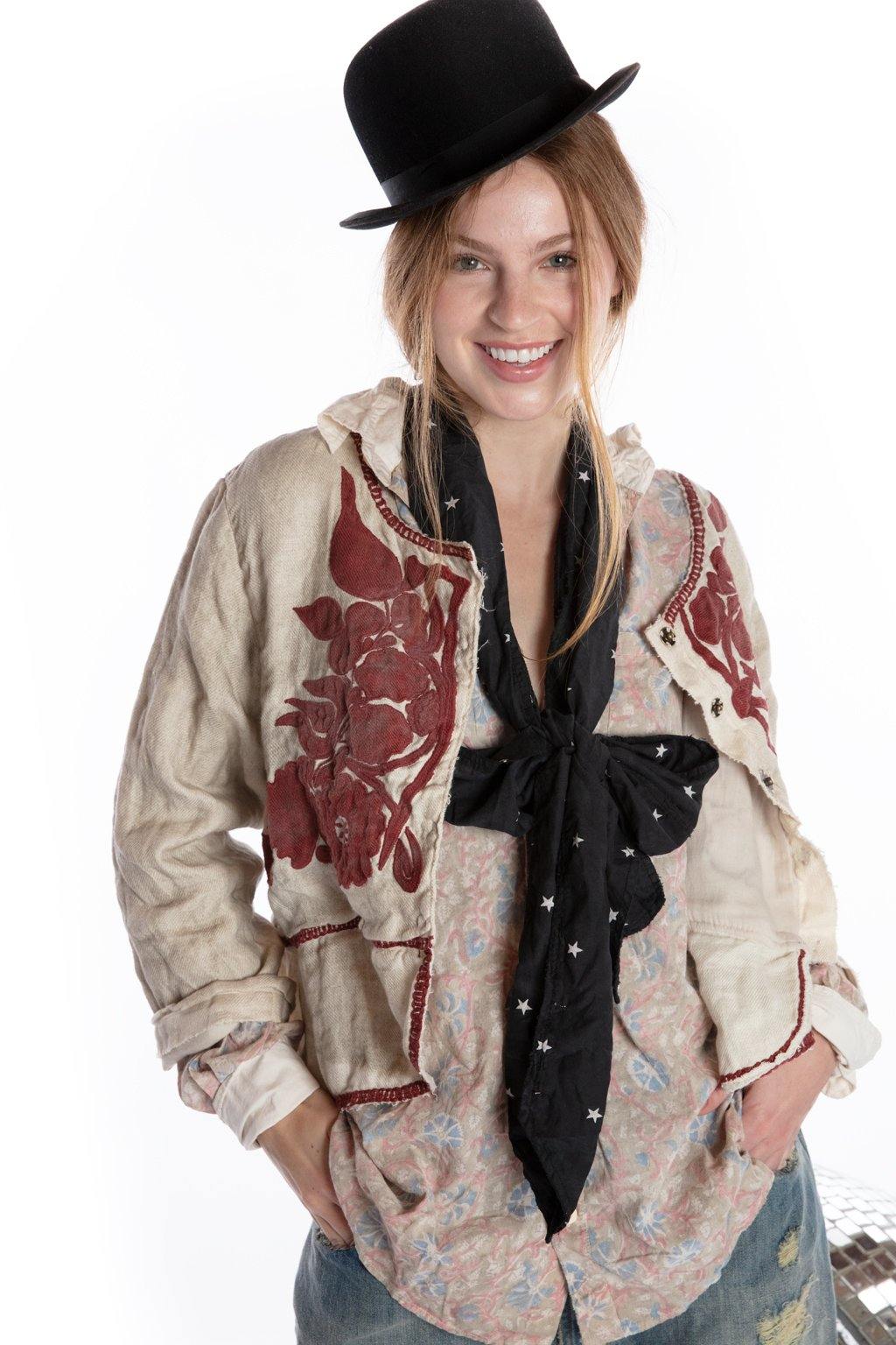 Embroidered Juno Jacket - Magnolia Pearl Clothing