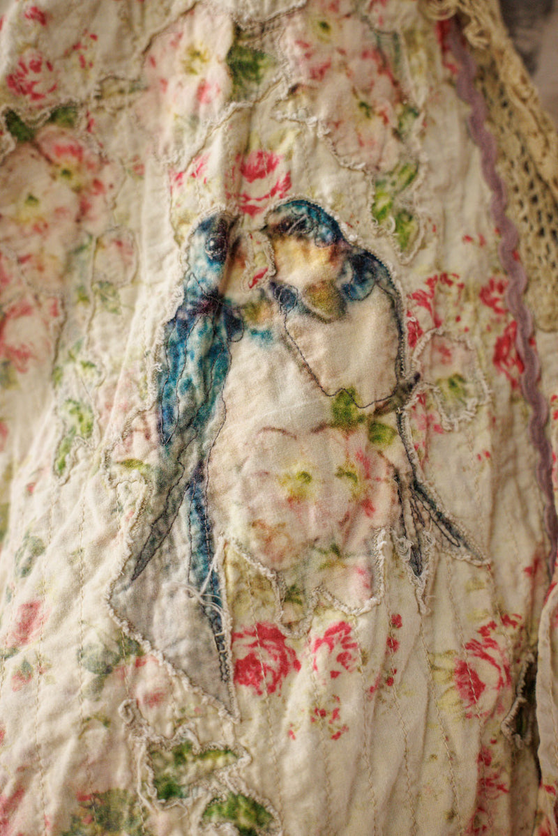 Floral Patchwork Vijji Kimono - Image 3