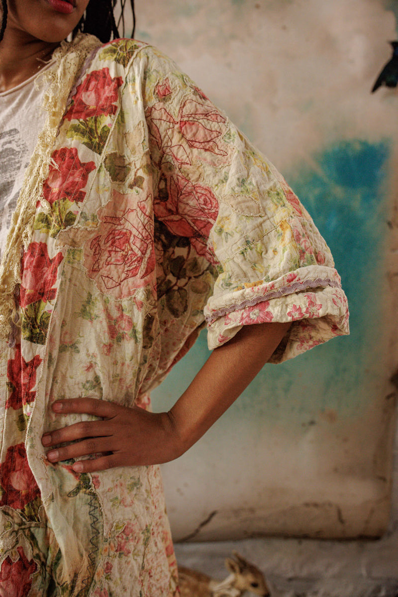 Floral Patchwork Vijji Kimono - Image 5