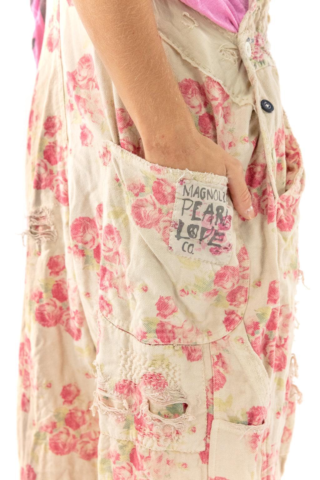 Salopette Amour Fleurie Magnolia Pearl Avec Chemises Assorties - Neuf Avec étiquettes