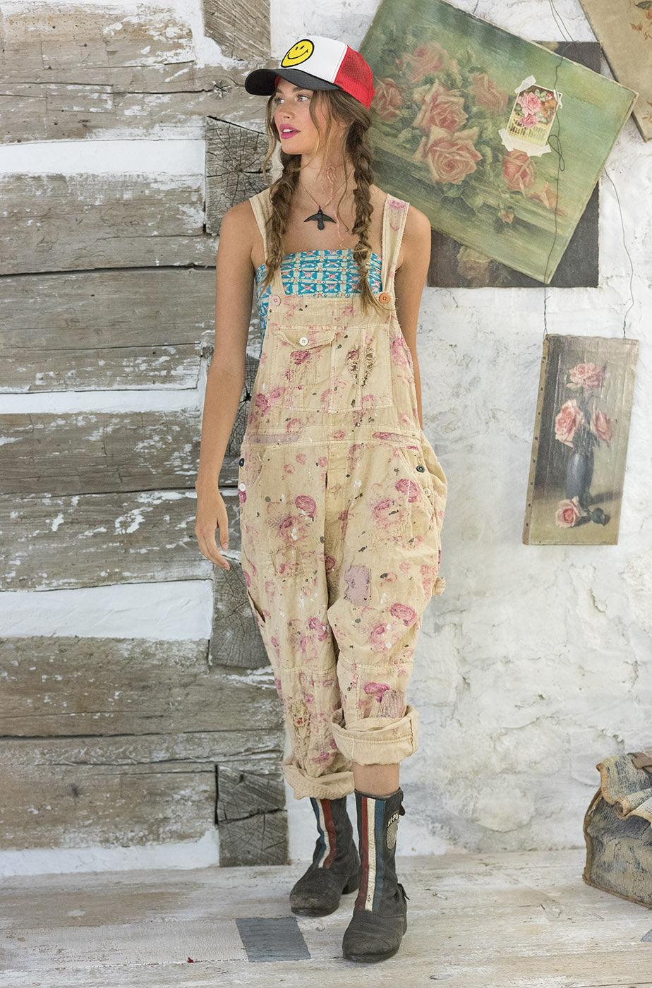 Rustic Overalls Floral Print Overalls – Magnolia Pearl Clothing