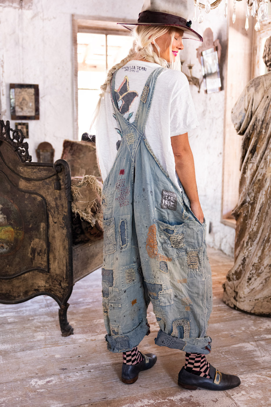 Benjamin Wide Leg Overalls