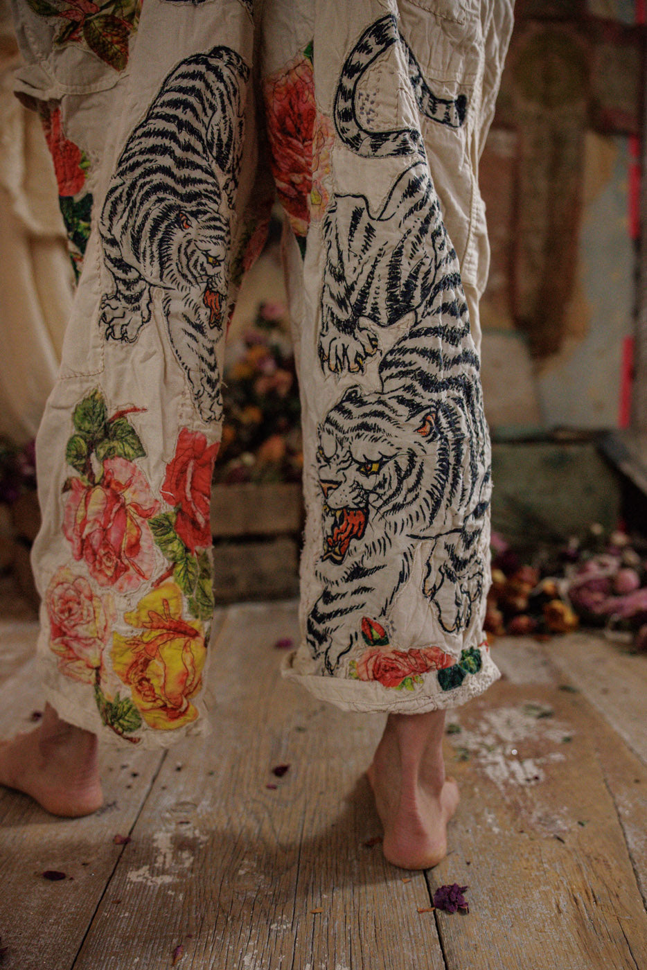 Birkenblumen-Liebe-Overalls 