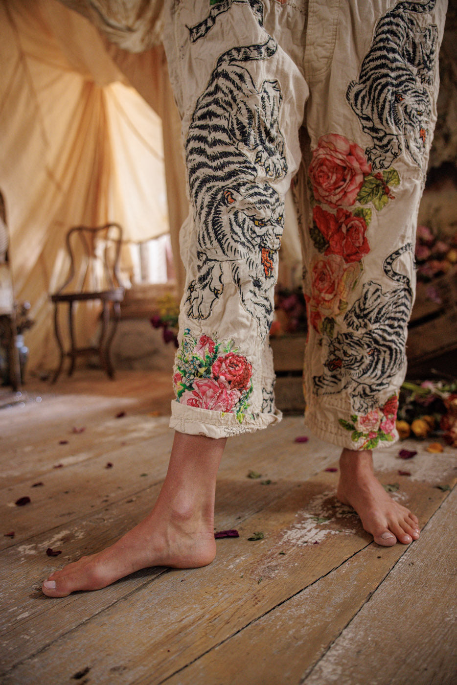 Birkenblumen-Liebe-Overalls 