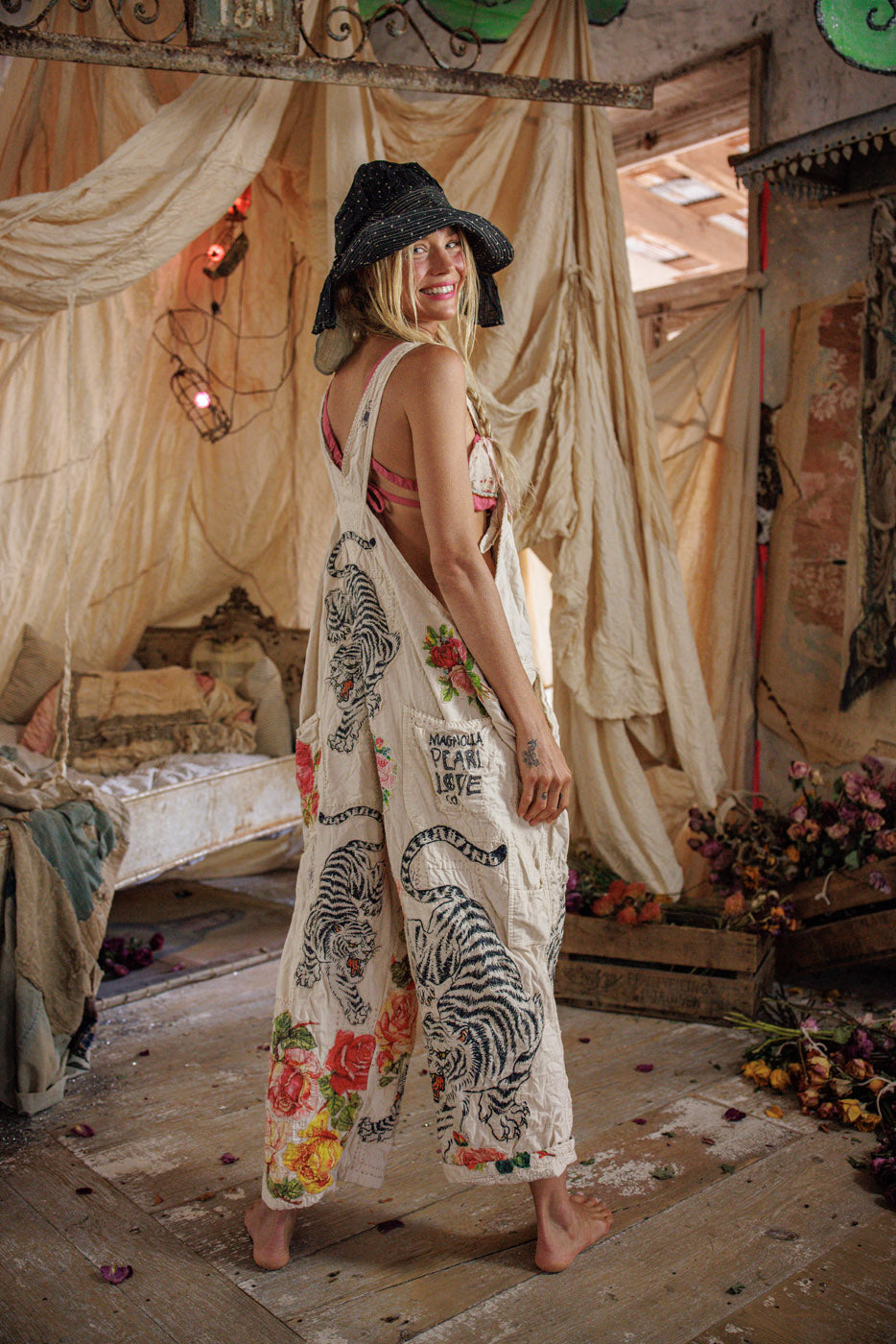 Birkenblumen-Liebe-Overalls 