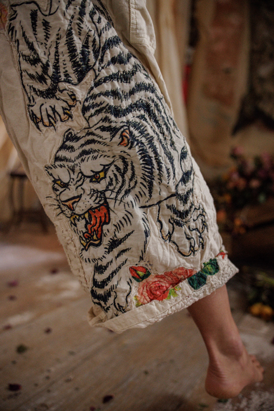 Birkenblumen-Liebe-Overalls 