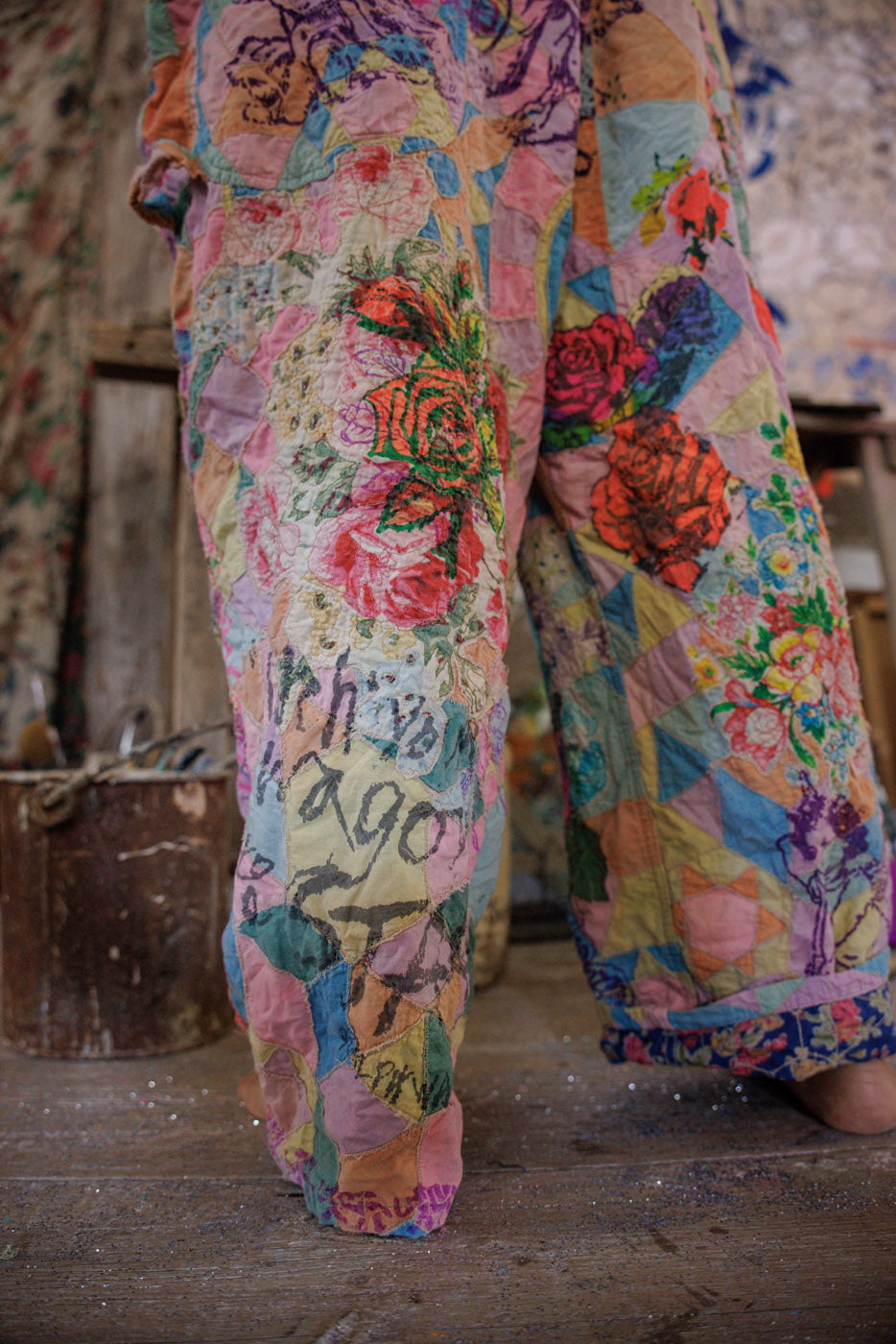 Graphic Love Overalls