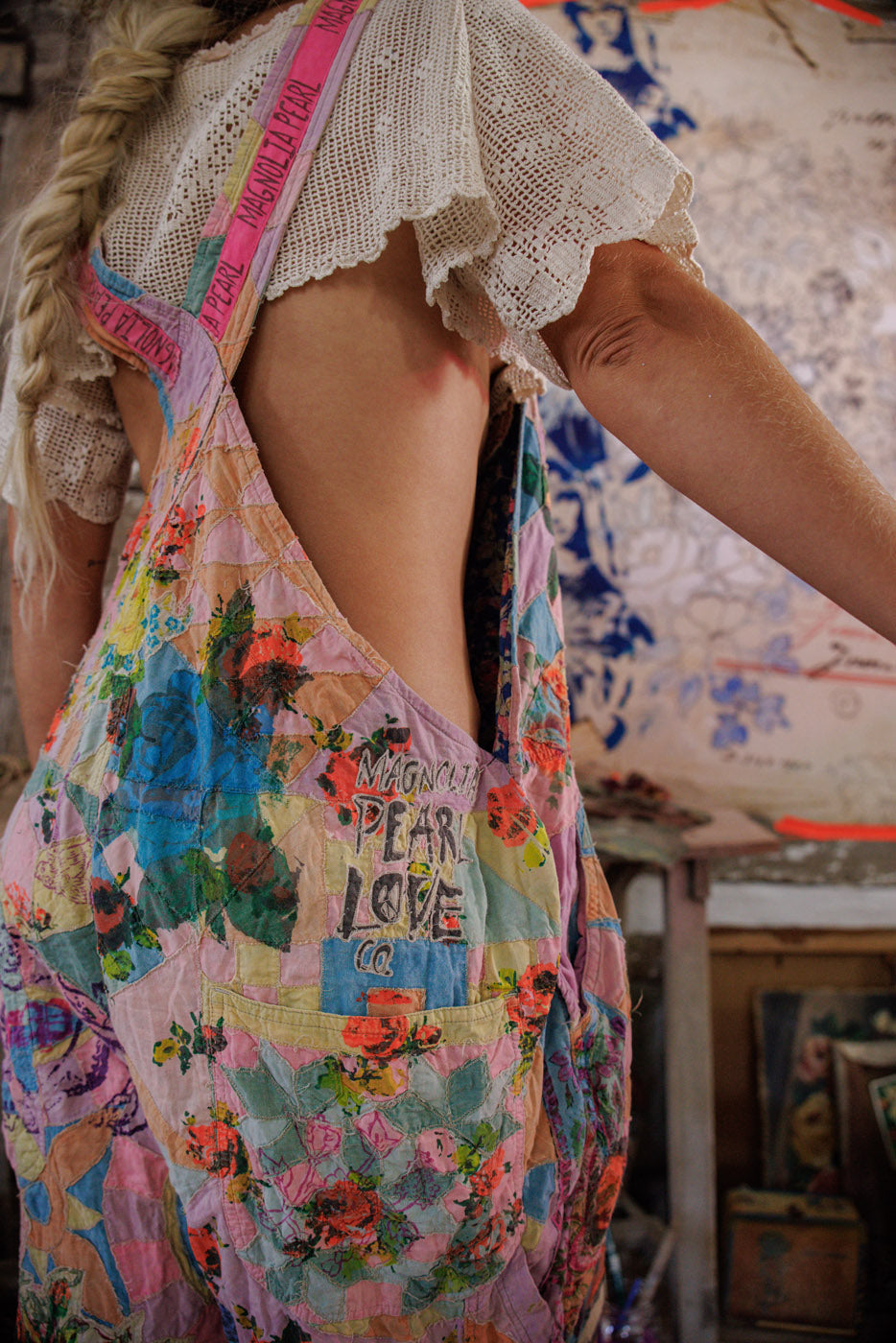 Graphic Love Overalls