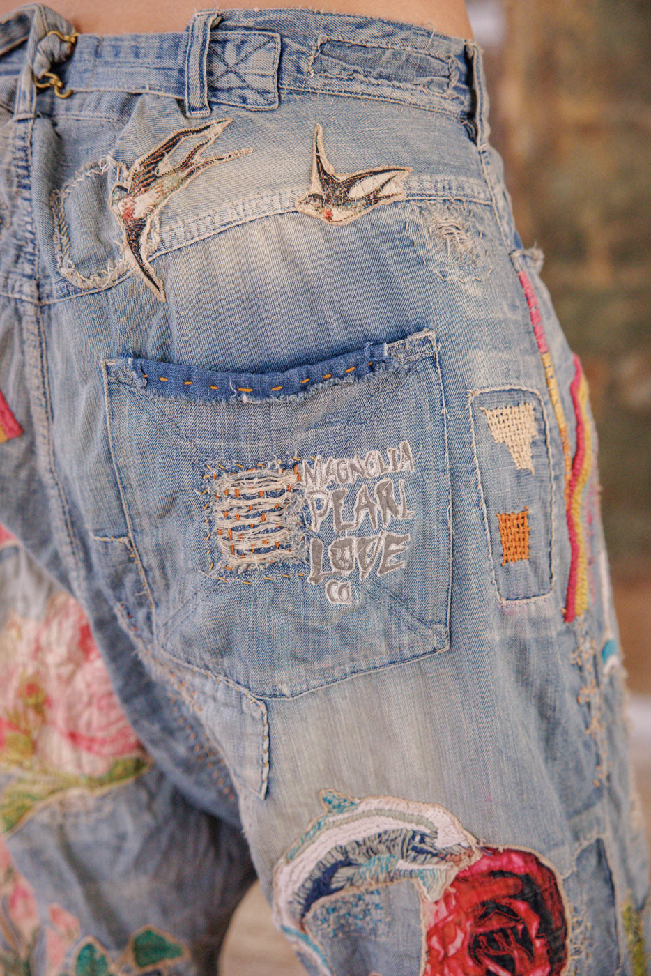 Daphne French Cut Denim Magnolia Pearl Clothing