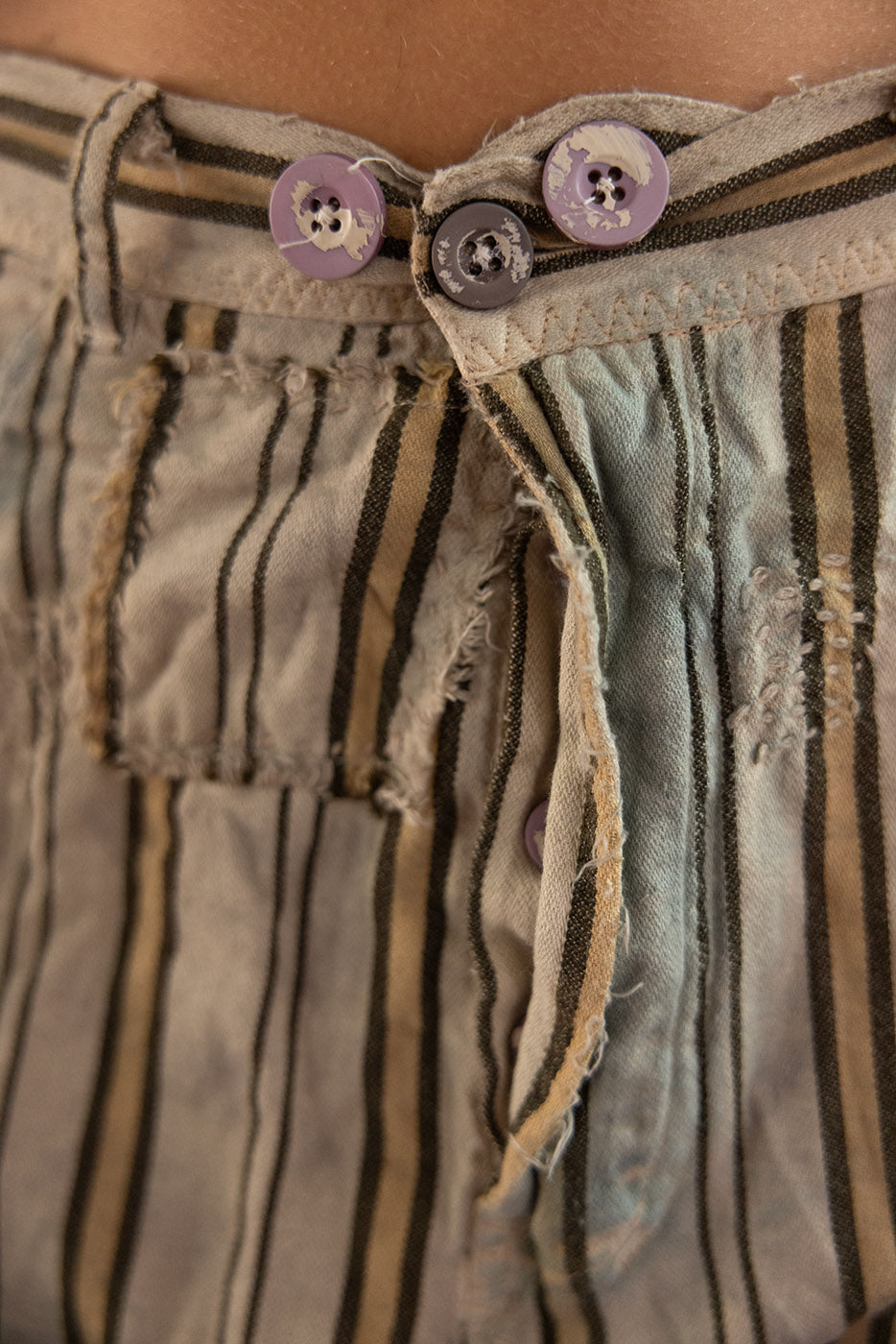 Striped Miner Pants Magnolia Pearl Clothing