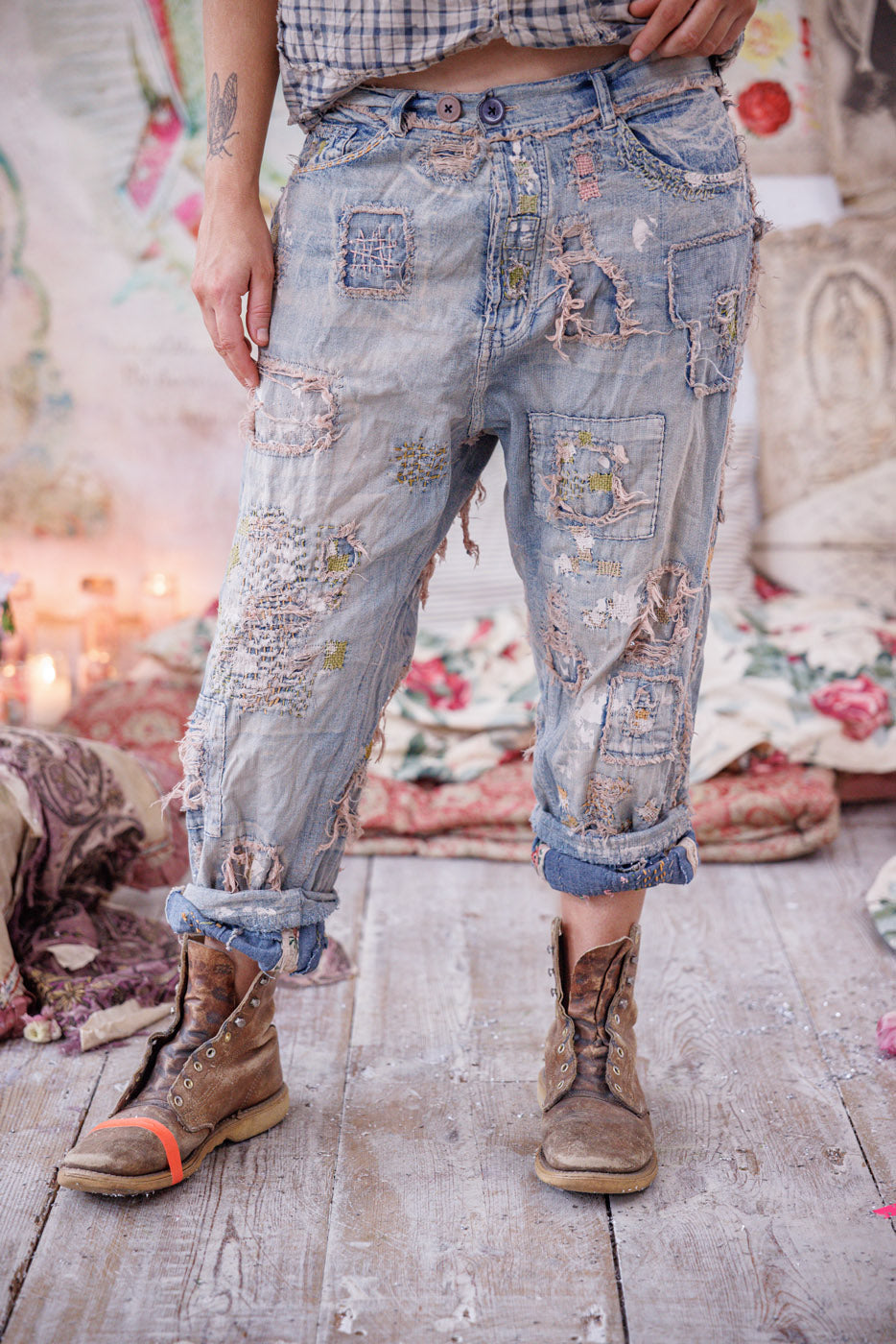 Art School Miner Denims Magnolia Pearl Clothing