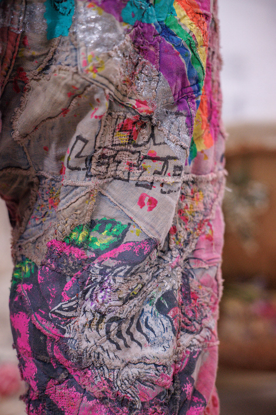 Quiltwork Applique Miner Denims Magnolia Pearl Clothing