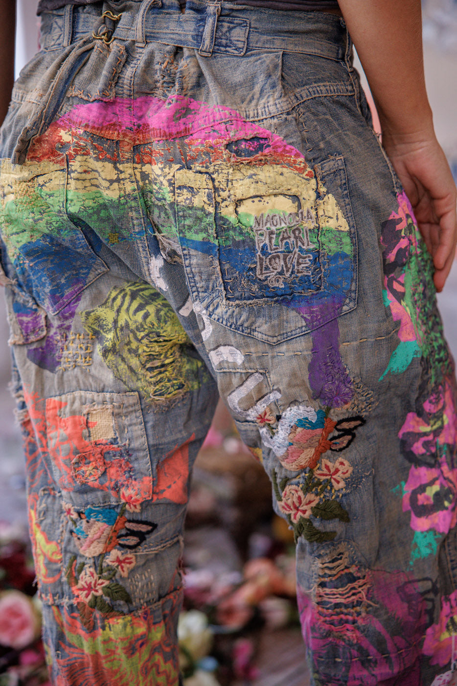 Banana Circus Miner Jeansy Prane Indygo 