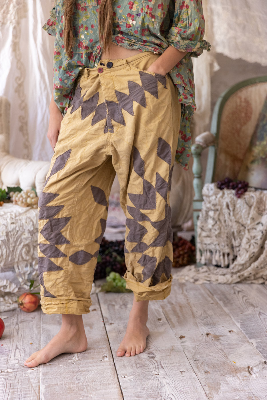 Jean Réparateur Style Boyfriend Magnolia Pearl - Taille Unique (34
