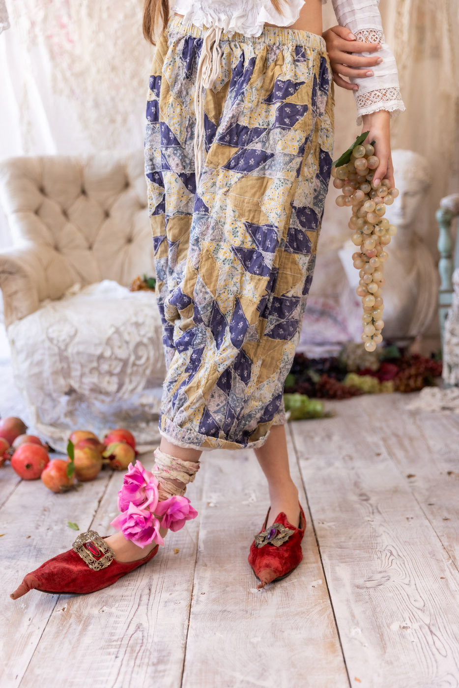 Quiltwork Garcon Pants
