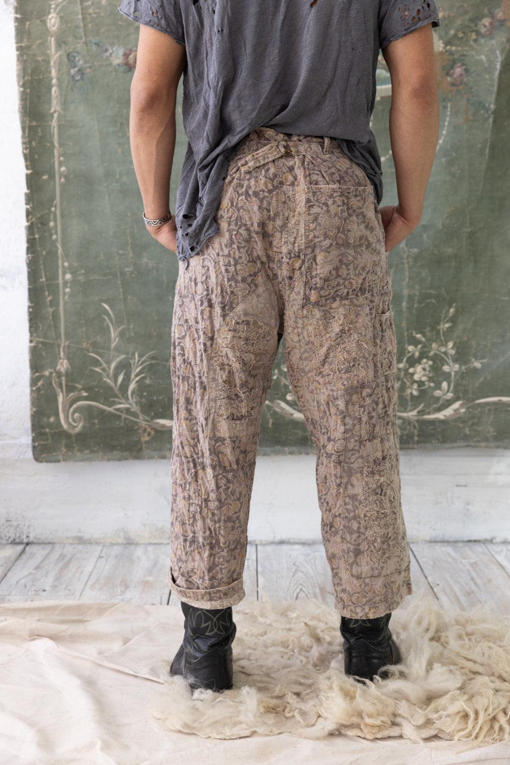 Green Hendrix floral-print cotton-blend trousers | La DoubleJ | MATCHES UK