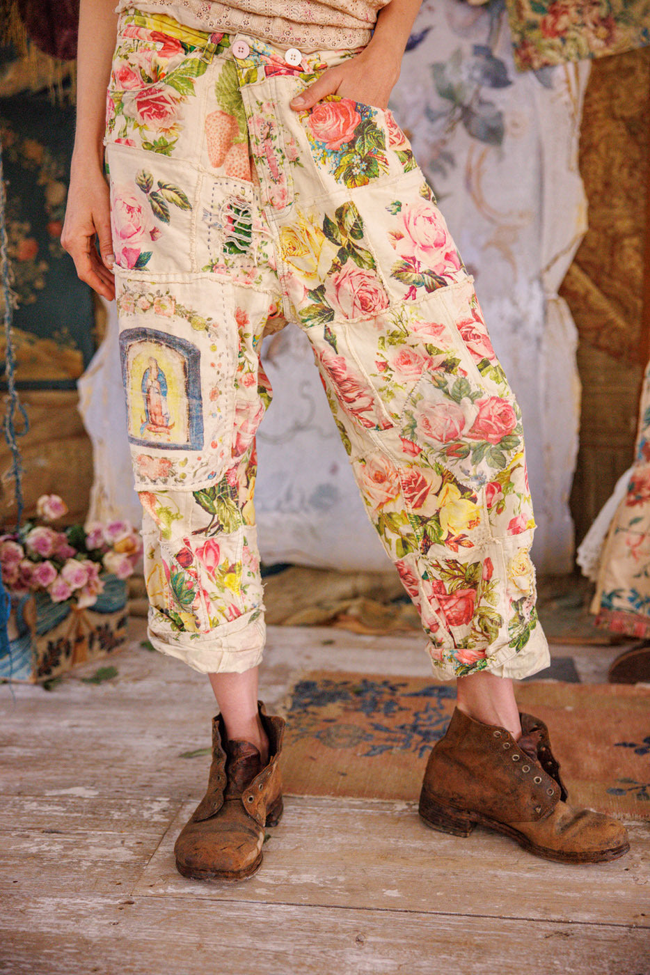 Patchwork Miner Pants
