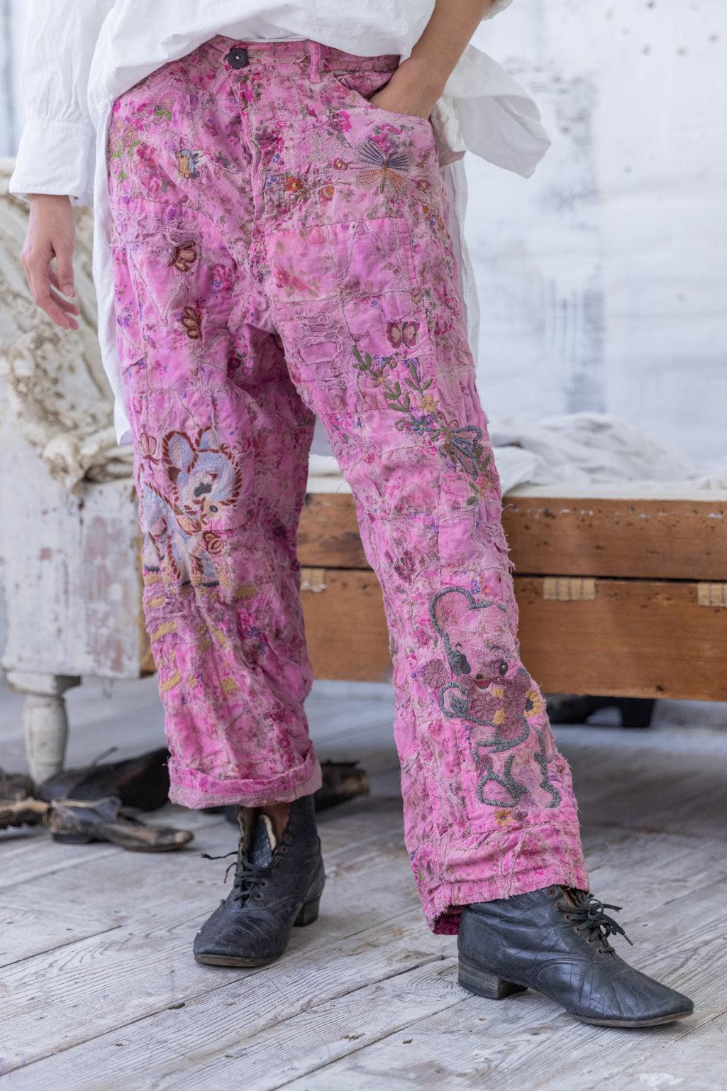 Pantalon Magnolia Pearl Multicolore Taille Unique - Neuf Sans étiquettes, Coupe Relaxed, Coton