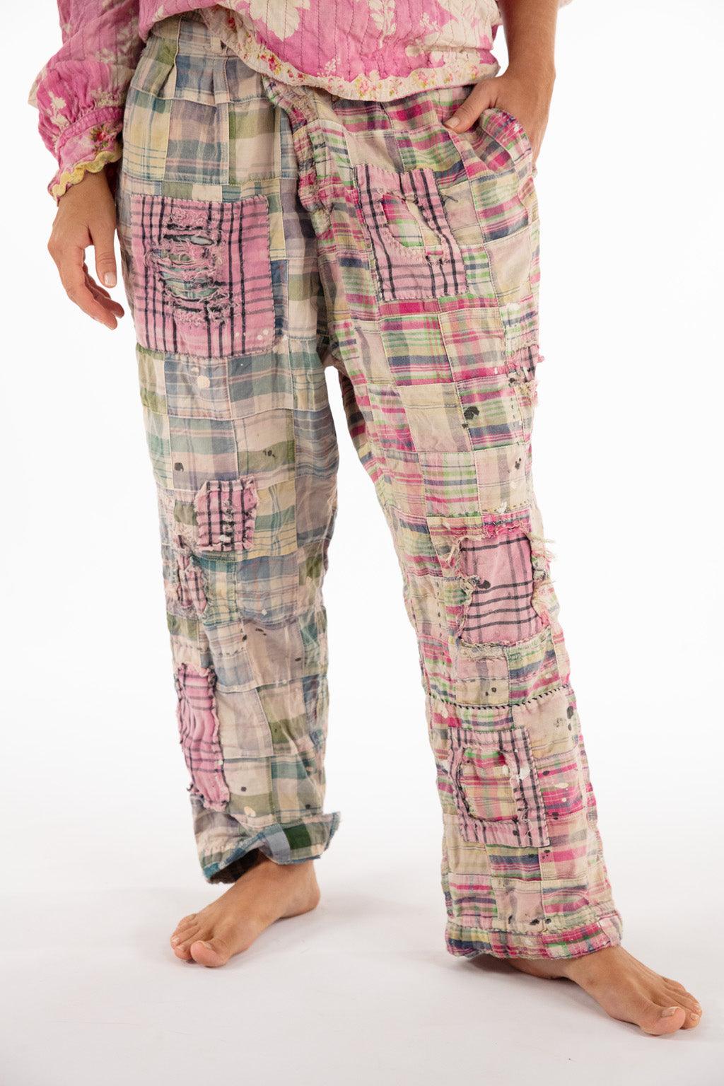 Patchwork Charmie Trousers - Magnolia Pearl Clothing