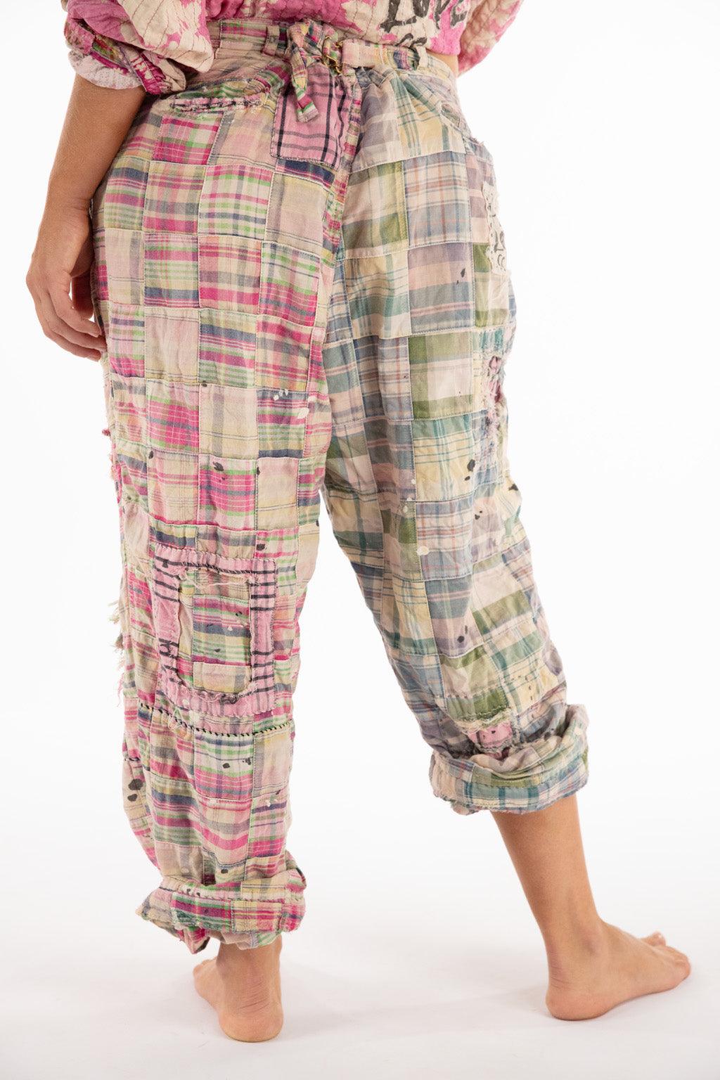 Patchwork Charmie Trousers - Magnolia Pearl Clothing