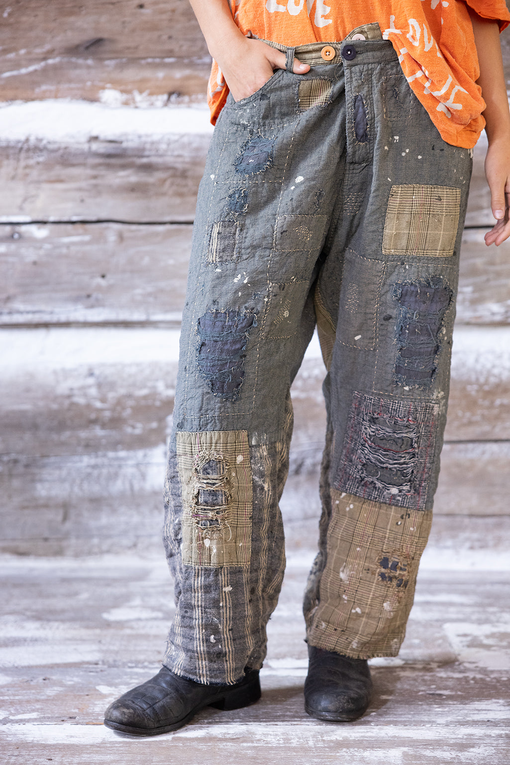 Quilted Miner Pants