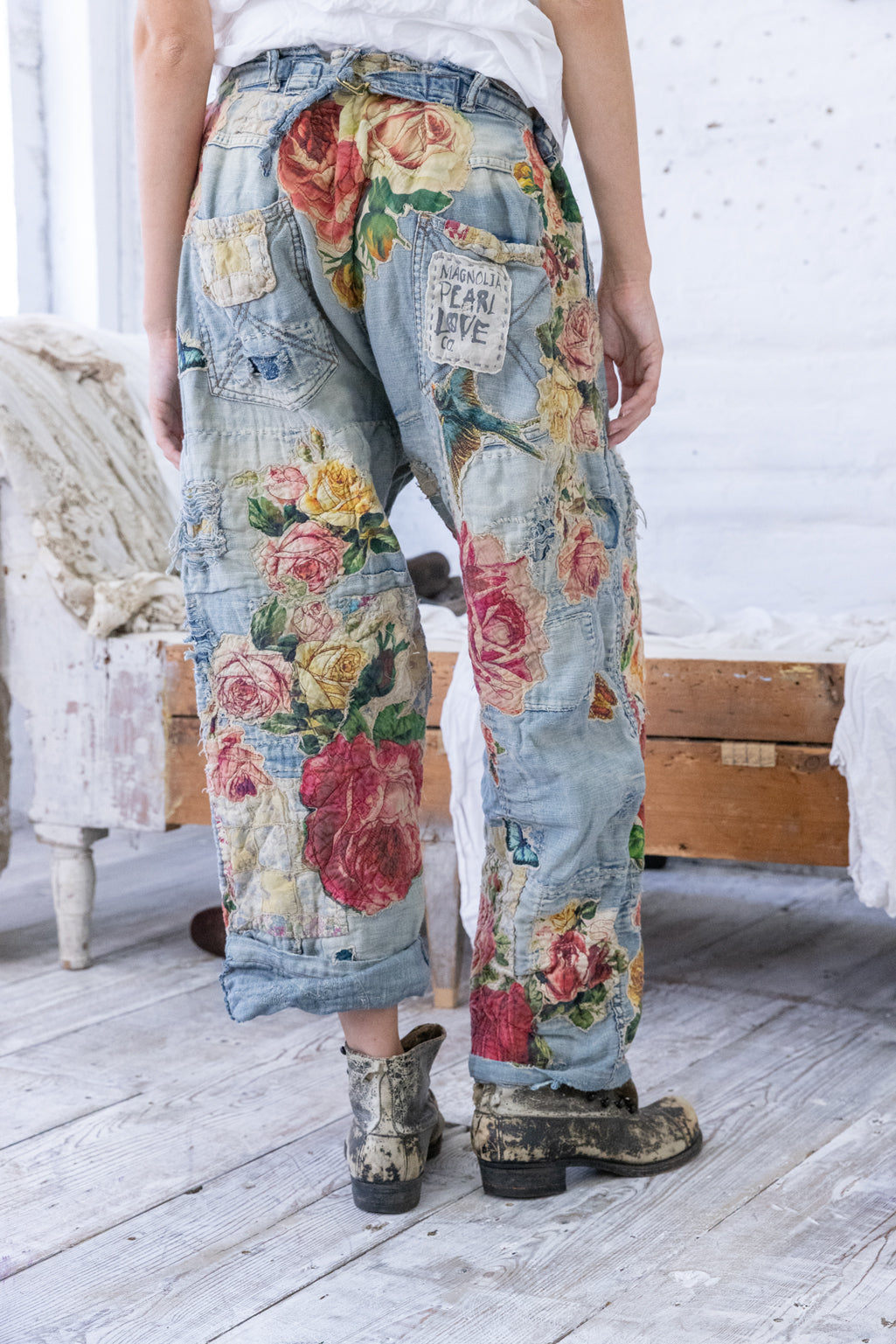 Quilts &amp; Roses Miner Pants