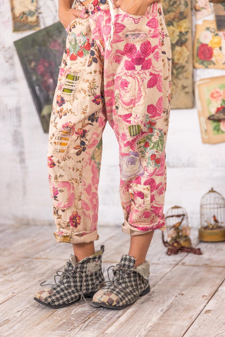 Denims de minero floral 