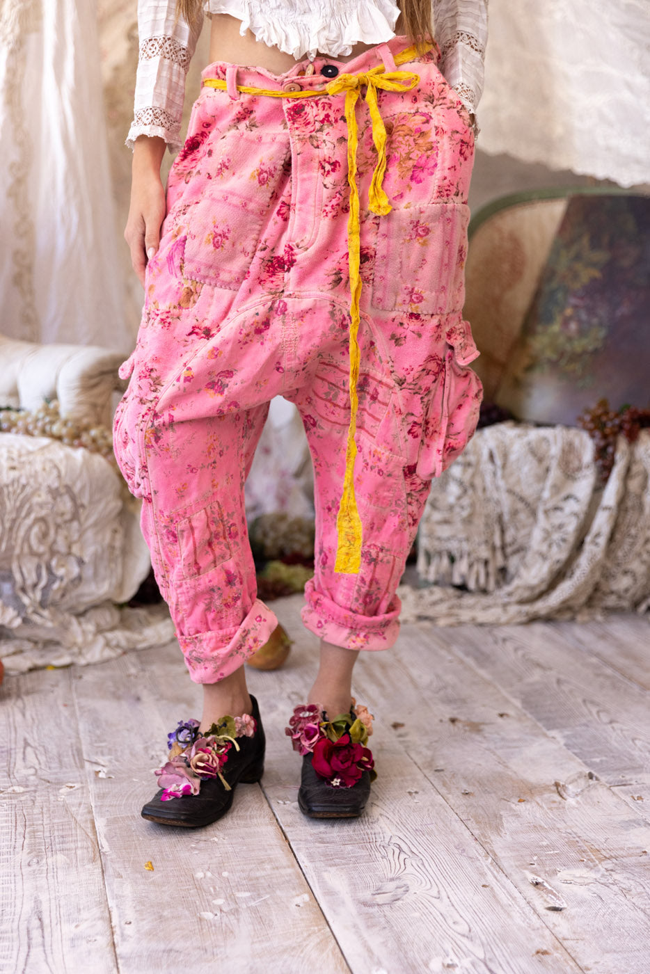 Floral Pasha Cargo Pants