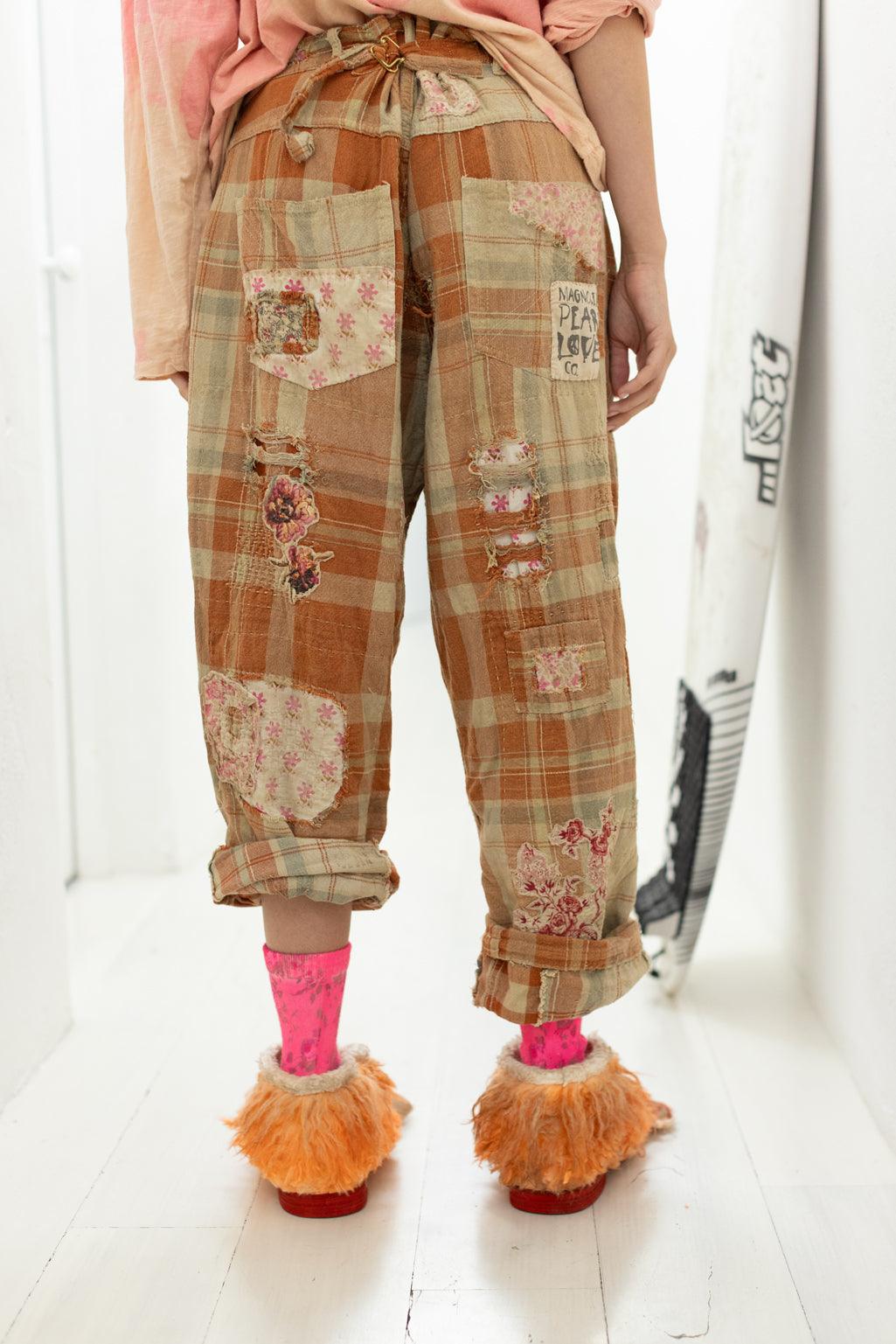 Patchwork Crossroads Pants - Magnolia Pearl Clothing
