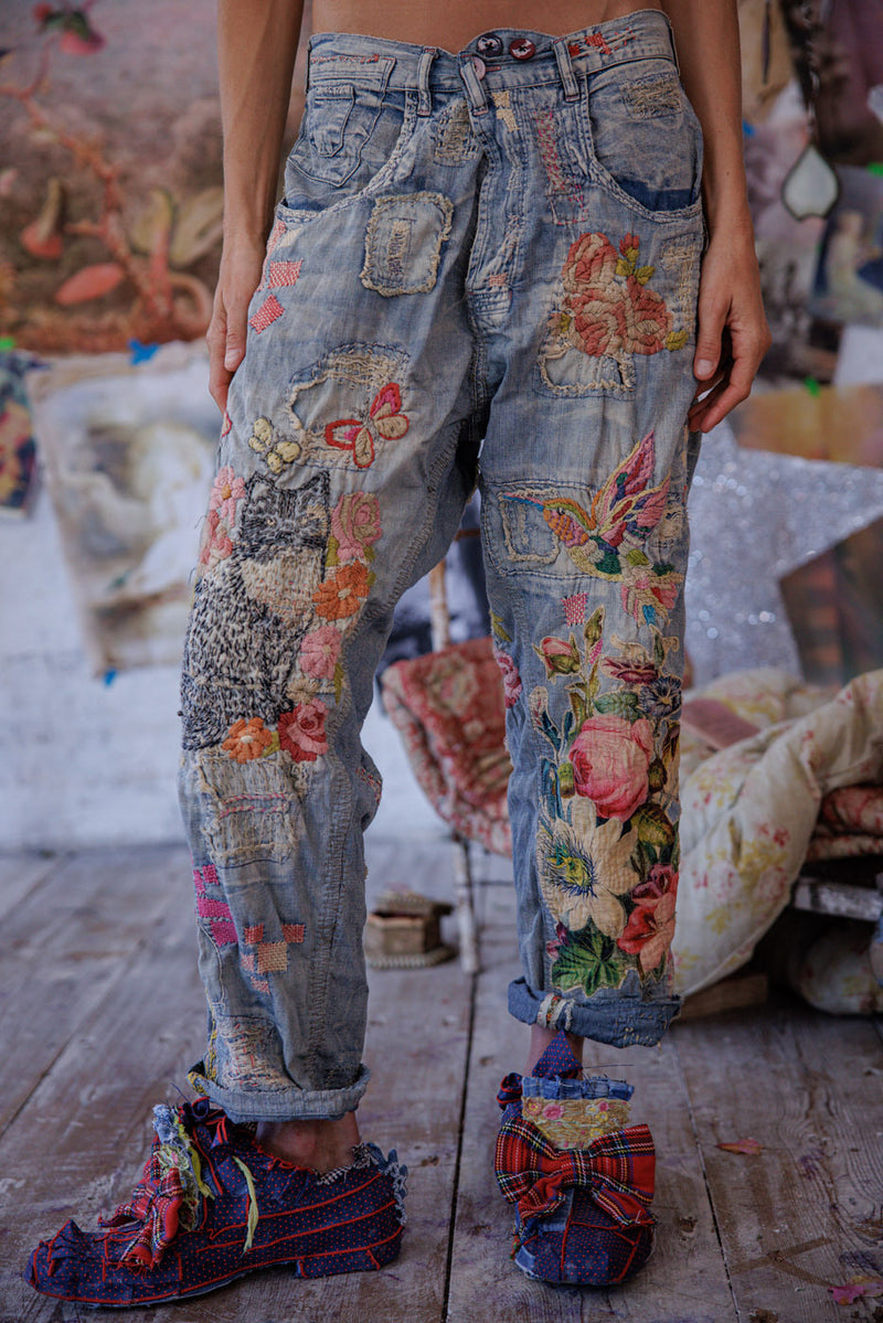 Embroidered Toby Miner Denims