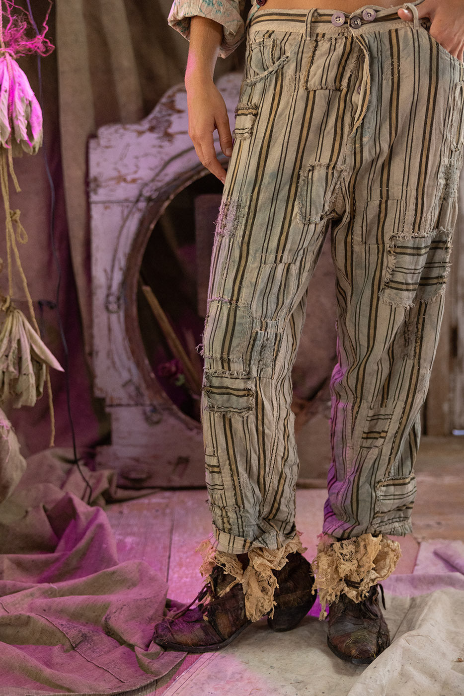 Striped Miner Pants