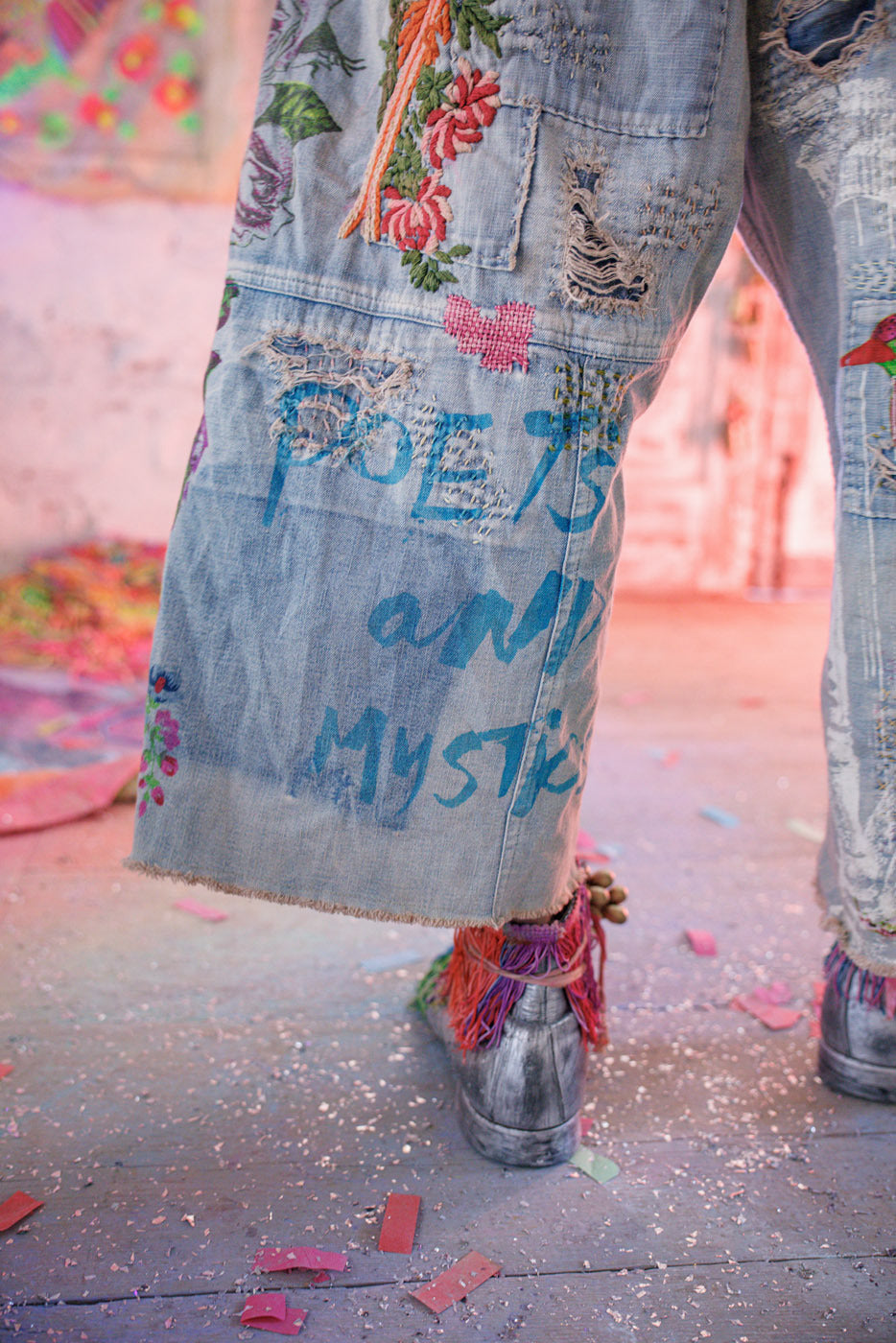 Peonies Dani Blues Denims Magnolia Pearl Clothing